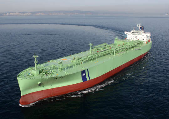 현대중공업의 액화석유가스 운반선.  현대중공업 제공